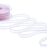velo bordi raso 10 mm rosa baby