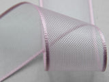 Veil edges satin 10 mm pink baby