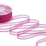 velo bordi raso 10 mm fuxia peonia