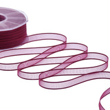velo bordi raso 10 mm bordeaux scuro