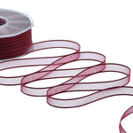 velo bordi raso 10 mm amaranto