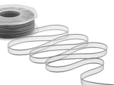 Borders de Velo Satin 10 mm Perle Gris