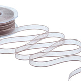 velo bordi raso 10 mm cipria scuro