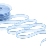 velo bordi raso 10 mm azzurro baby