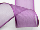 Veil edges satin 10 mm dark cyclamen