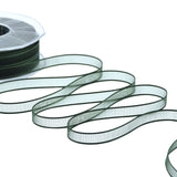 velo bordi raso 10 mm verde inglese