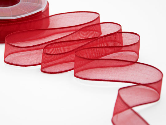 velo bordi rame 15 mm rosso