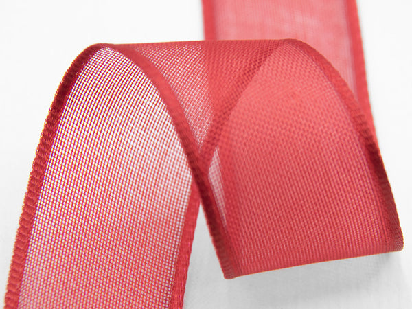 Bordures de cuivre velo 15 mm rouge