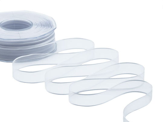 velo bordi raso 15 mm bianco ottico
