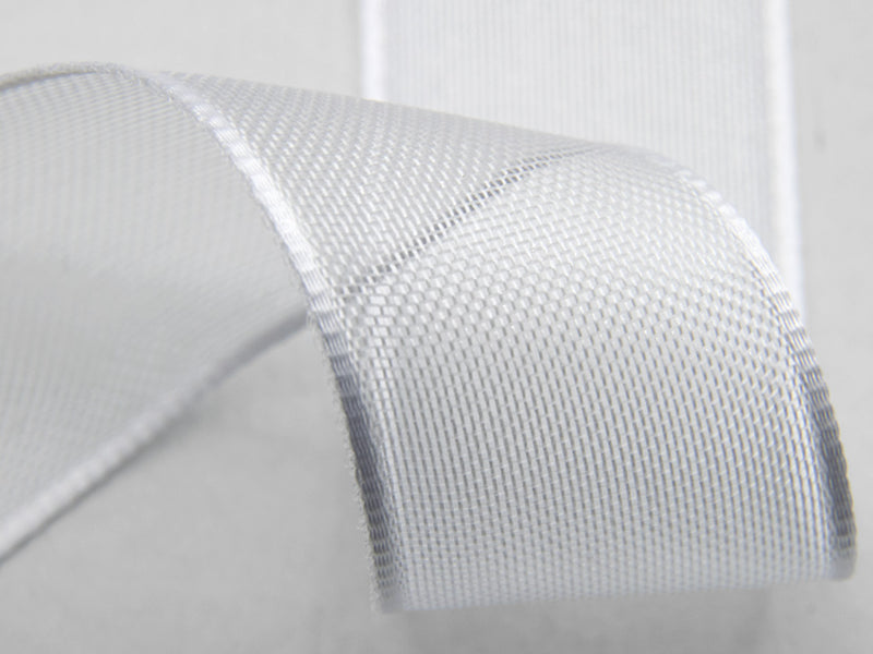 Borders Velo Satin 15 mm Blanc optique