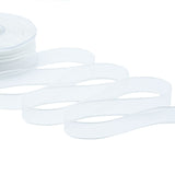 velo bordi raso 15 mm bianco naturale