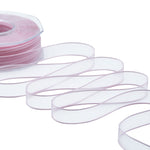 velo bordi raso 15 mm rosa baby