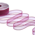 velo bordi raso 15 mm fuxia peonia