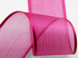 Velo Bordi Raso 15 mm Fuxia Peonia
