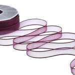 velo bordi raso 15 mm bordeaux scuro
