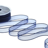 velo bordi raso 15 mm blu scuro