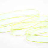 velo bordi raso 15 mm giallo chiaro