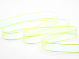 velo bordi raso 15 mm giallo chiaro