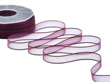 Borders de Velo Satin 15 mm Bourgogne sombre