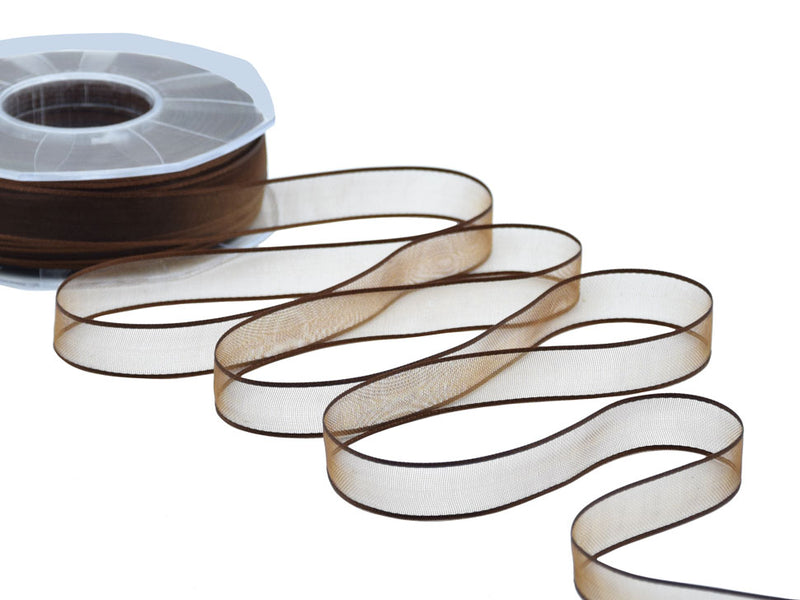 Velo Bordi Raso 15 mm Marrone