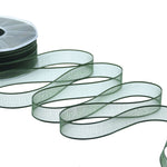 velo bordi raso 15 mm verde inglese