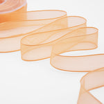 velo bordi rame 25 mm arancio becco d'oca