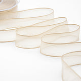 velo bordi rame 25 mm beige