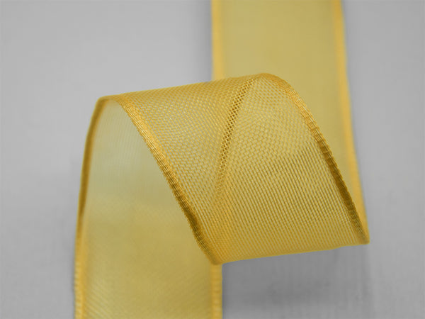 Velo Bordi Rame 40 mm Giallo Sole