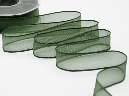 velo bordi rame 40 mm verde inglese