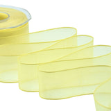 velo bordi raso 40 mm giallo