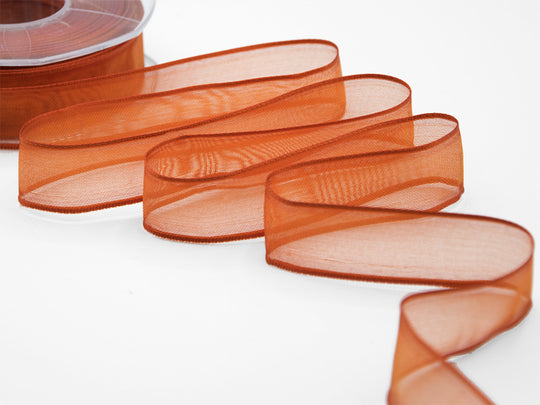 velo bordi rame 70 mm arancio scuro