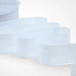 portaconfetti velo tubolare 40 mm bianco ottico