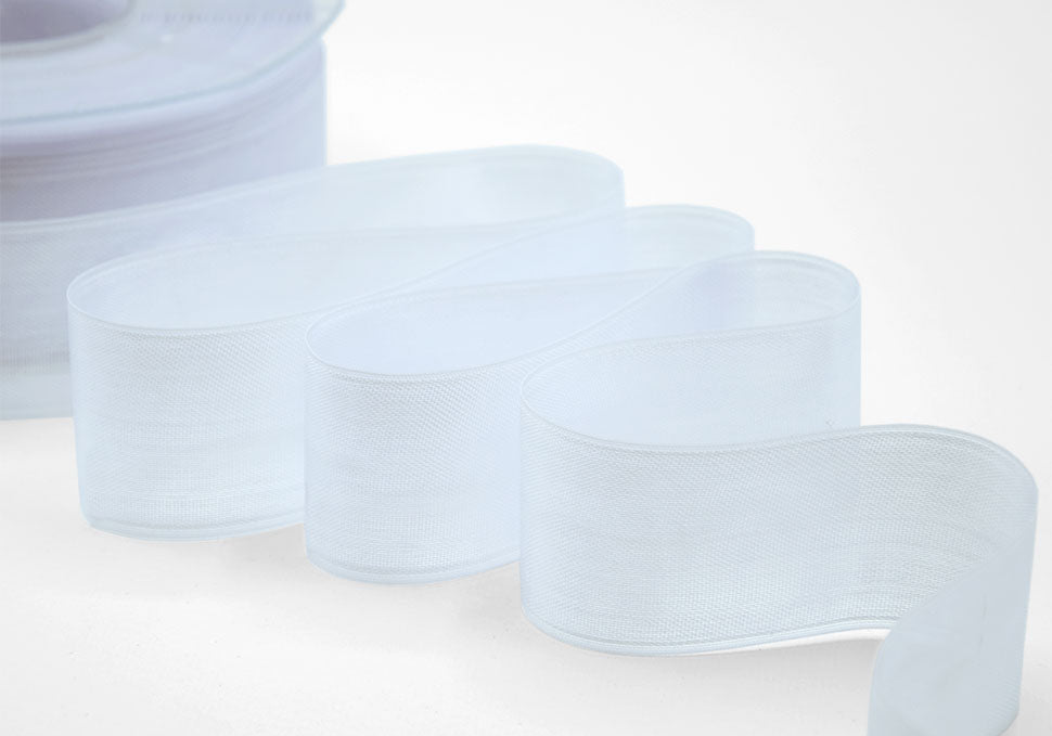 portaconfetti velo tubolare 40 mm bianco ottico
