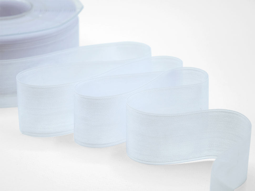 portaconfetti velo tubolare 40 mm bianco ottico