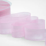portaconfetti velo tubolare 40 mm rosa baby