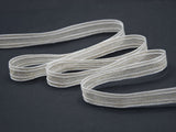 Striped linen 12 mm boiled linen