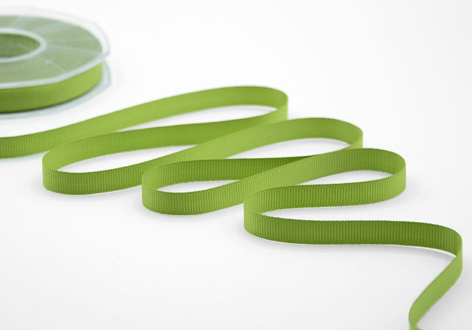 gros grain 10 mm verde pistacchio