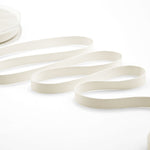 gros grain 10 mm bianco naturale