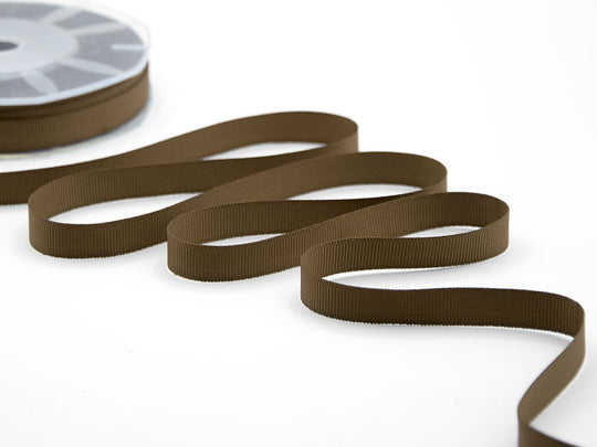 gros grain 10 mm marrone