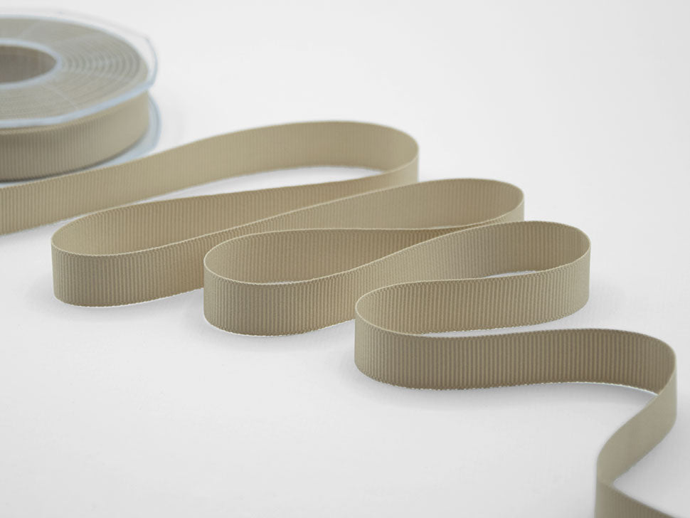 gros grain 15 mm beige