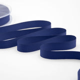gros grain 15 mm blu scuro