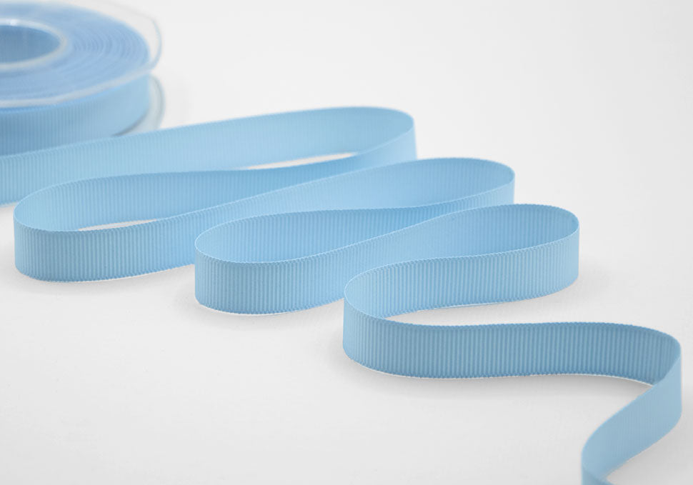gros grain 15 mm azzurro baby