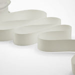 gros grain 20 mm bianco naturale