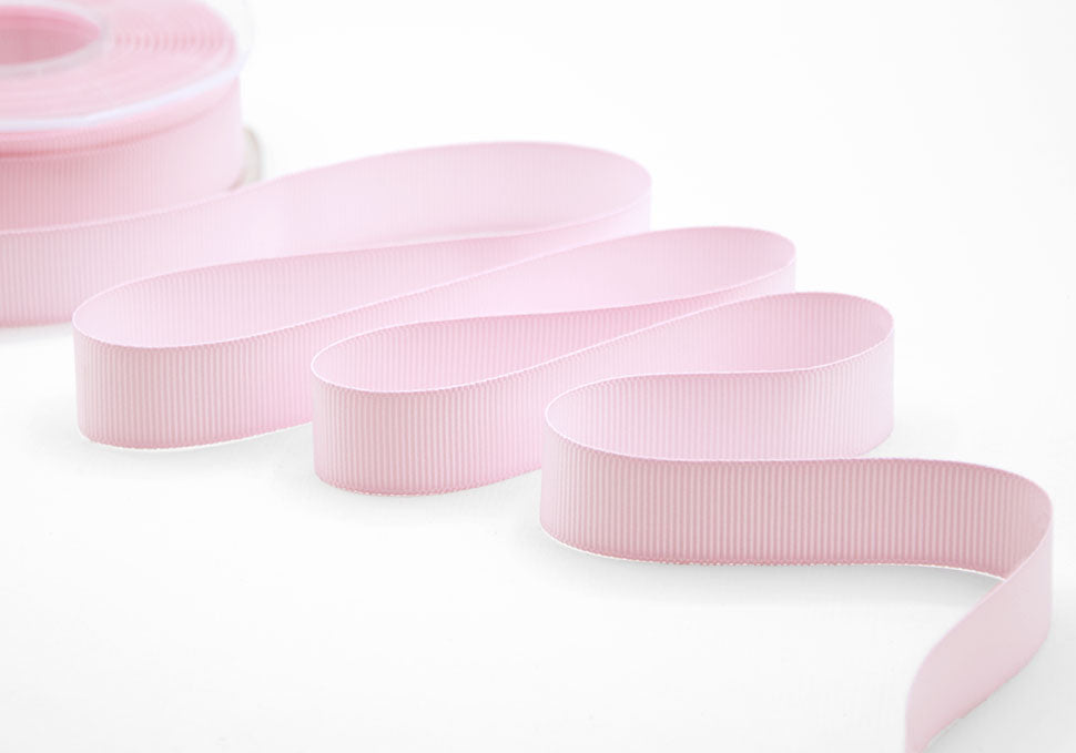 gros grain 20 mm rosa baby