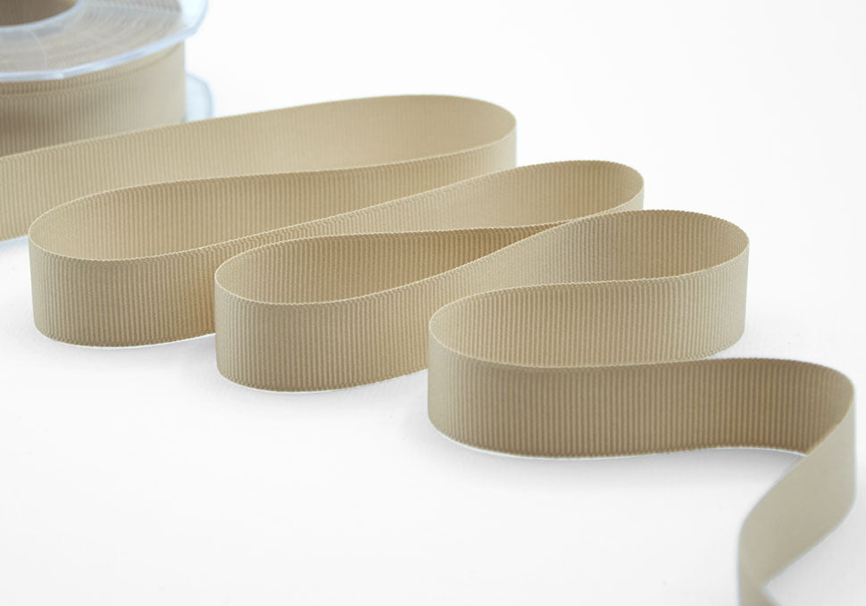 gros grain 20 mm beige