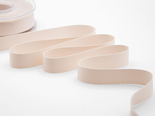 gros grain 20 mm rosa cipria