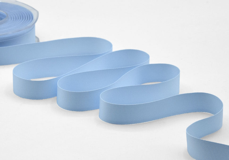 gros grain 20 mm azzurro baby