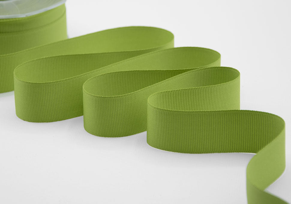 gros grain 30 mm verde pistacchio