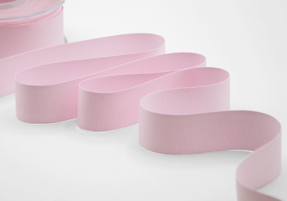 gros grain 30 mm rosa baby