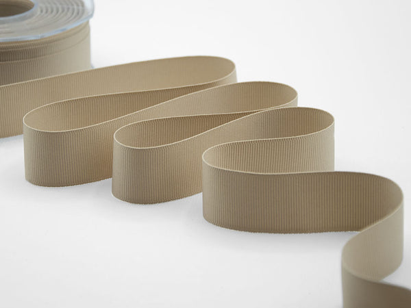 Gros Grain 30 mm Beige